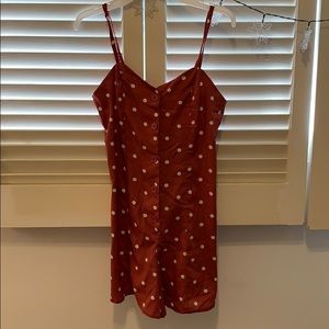 romper red